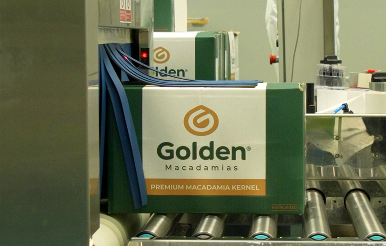 Product goes through metal detector